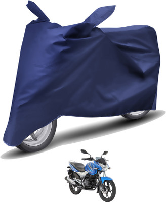 Caronix Waterproof Two Wheeler Cover for Bajaj(Discover 125 DTS-i, Blue)