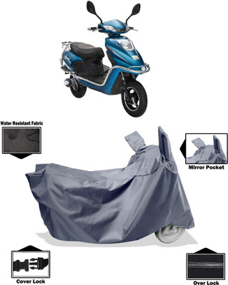 Amexride Two Wheeler Cover for Tunwal(Sport 63 48V, Grey)