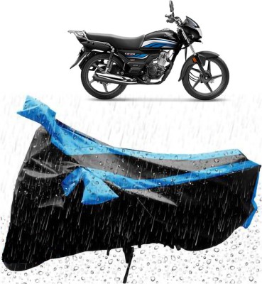 Mdstar Waterproof Two Wheeler Cover for Honda(CD 110 Dream, Blue)