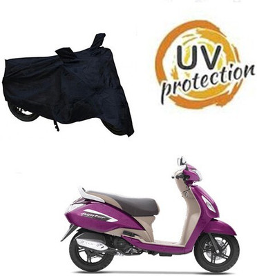 DeepShakshi AUTOMOTIVE Waterproof Two Wheeler Cover for TVS(Jupiter, Black)
