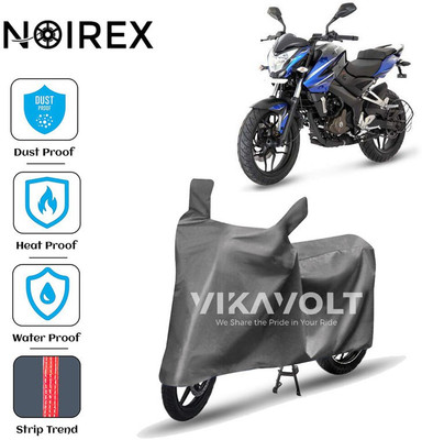 NOIREX Two Wheeler Cover for Bajaj(Pulsar NS 200, Grey)