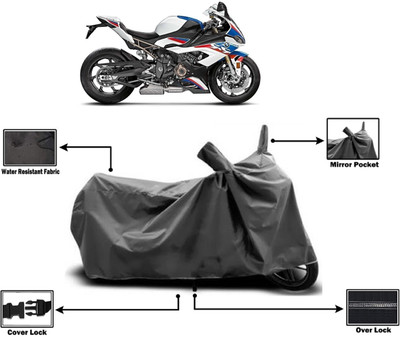 Amexride Two Wheeler Cover for BMW(S1000RR, Grey)