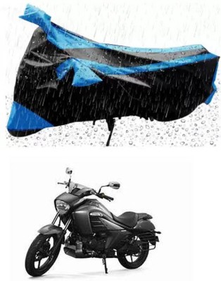 RONISH Waterproof Two Wheeler Cover for Suzuki(Intruder, Blue)