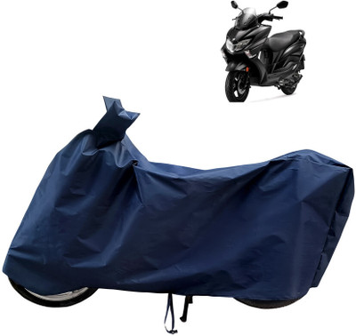 Horseyaart Waterproof Two Wheeler Cover for Suzuki(Burgman Street 125, Blue)