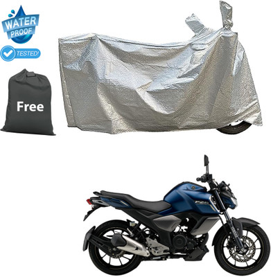 CODOKI Waterproof Two Wheeler Cover for Yamaha(FZ-Fi Version 3.0, Silver)