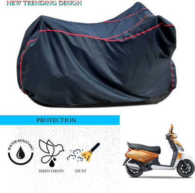 SnehaSales Waterproof Two Wheeler Cover for Mahindra(Gusto, Black)