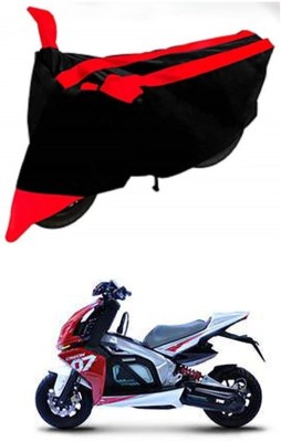 Ascension Two Wheeler Cover for TVS(Creon, Red, Black)