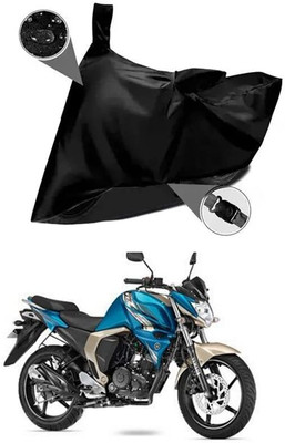 KEDIT Two Wheeler Cover for Yamaha(FZ S FI (V 2.0), Black)