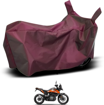 GOSHIV-car and bike accessories Waterproof Two Wheeler Cover for KTM(Maroon)