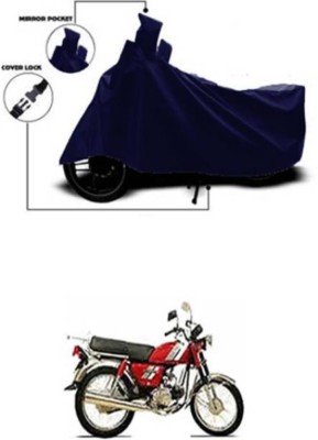 RAAMKM Two Wheeler Cover for TVS, Bajaj, Hero, Honda, KTM(REO, Blue)