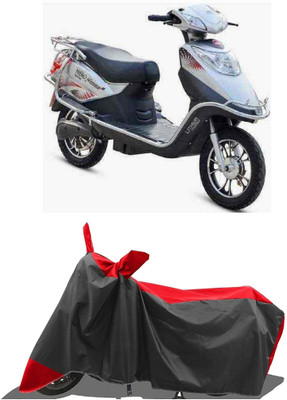 SPECTUS Two Wheeler Cover for Hero(Electric Flash BS6, Red)