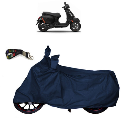 UKIGAL Two Wheeler Cover for Vespa(GTS 300 BS6, Blue)