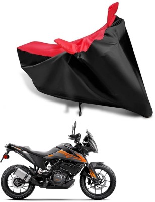 KEDIT Two Wheeler Cover for KTM(390 Duke, Red, Black)