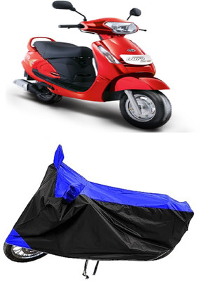 Mdstar Waterproof Two Wheeler Cover for Mahindra(Duro DZ, Blue)