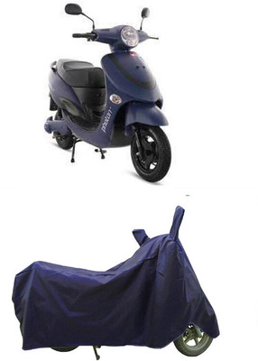 Coxtor Waterproof Two Wheeler Cover for Hero Electric(Electric Photon BS6, Blue)