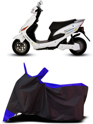 VESMEI Two Wheeler Cover for Hero(Electric Cruz BS6, Blue)