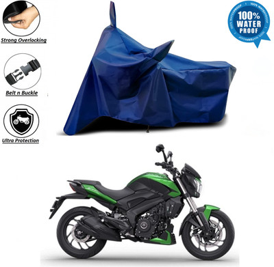 SK AUTO Waterproof Two Wheeler Cover for Bajaj(Dominar 400, Blue)
