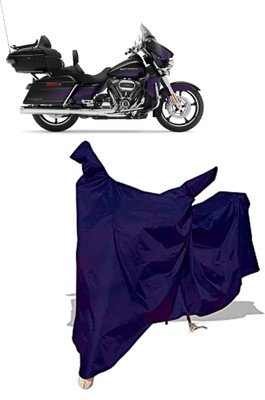 Amexride Two Wheeler Cover for Harley Davidson(CVO Limited, Blue)