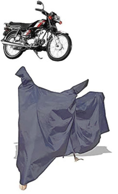 Amexride Two Wheeler Cover for Hero(CD 100 SS, Grey)