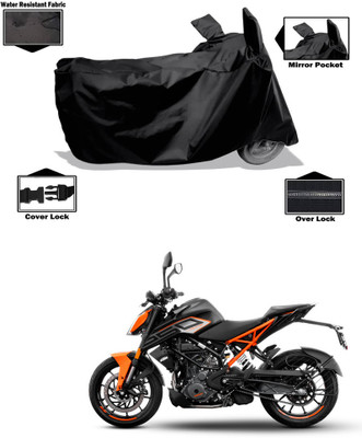 CODOKI Waterproof Two Wheeler Cover for KTM(250 Duke, Black)