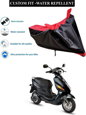 PAGORA Waterproof Two Wheeler Cover for Hero(Electric Cruz BS6, Red)