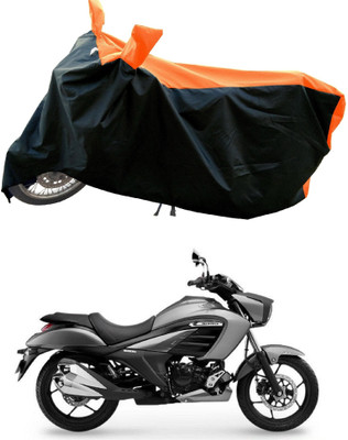 DeepShakshi AUTOMOTIVE Waterproof Two Wheeler Cover for Suzuki(Intruder 250 BS6, Orange)