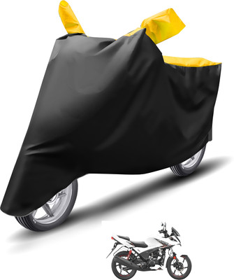 Caronix Waterproof Two Wheeler Cover for Hero(Ignitor, Yellow)