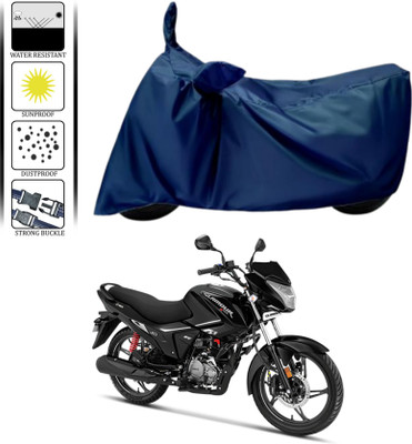 WMIZEXA Waterproof Two Wheeler Cover for Hero(Blue)