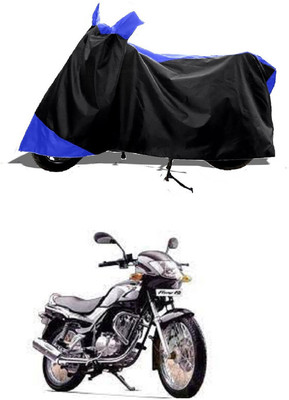 GROFATIK Two Wheeler Cover for TVS(Fiero F2, Blue)