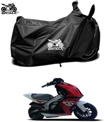 DeepShakshi AUTOMOTIVE Waterproof Two Wheeler Cover for TVS(Creon, Black)