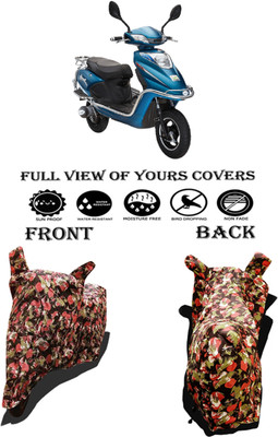 Amexride Two Wheeler Cover for Tunwal(Sport 63 48V, Multicolor)