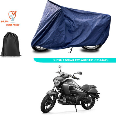 CODOKI Waterproof Two Wheeler Cover for Suzuki(intruder 150, Blue)