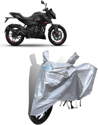 Y3H Waterproof Two Wheeler Cover for Bajaj(Pulsar N160, Silver)