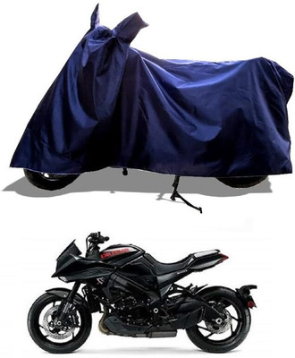 KEDIT Two Wheeler Cover for Suzuki(Katana, Blue)