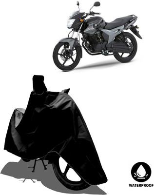 Amexride Waterproof Two Wheeler Cover for Yamaha(SZ R, Black)