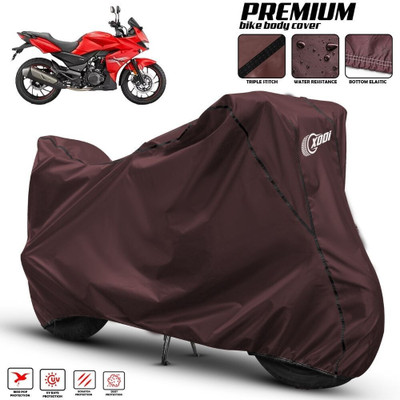 xodi Waterproof Two Wheeler Cover for Hero(Xtreme 200R, Maroon, Black)