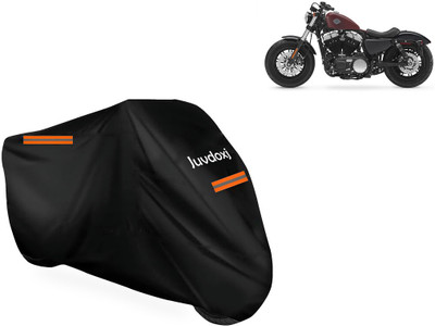 Juvdoxj Waterproof Two Wheeler Cover for Bajaj(Discover 125 DTS-i, Black)