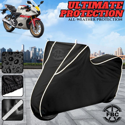 OliverX Waterproof Two Wheeler Cover for Yamaha(R15, Black)