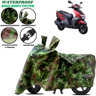 SRP PRODUCT Waterproof Two Wheeler Cover for TVS(NTORQ, Green)