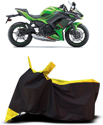 VESMEI Two Wheeler Cover for Kawasaki(Ninja 650 BS6, Yellow)