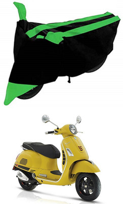 Mdstar Waterproof Two Wheeler Cover for Piaggio(Vespa VXL 150, Green, Black)