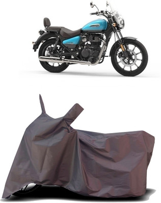 VESMEI Two Wheeler Cover for Royal Enfield(Meteor BS6, Blue)