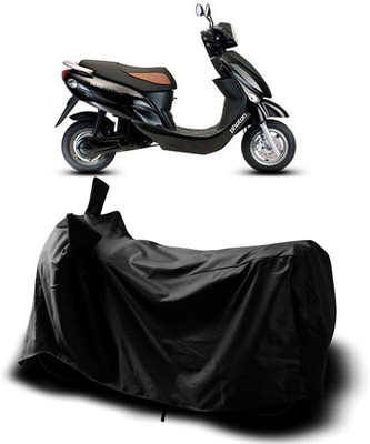 KEDIT Two Wheeler Cover for Hero(Electric Photon, Black)