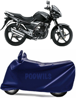 PODWILS Two Wheeler Cover for Suzuki(GS 150R, Blue)