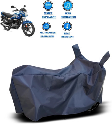 PAGORA Waterproof Two Wheeler Cover for Hero(MotoCorp Super Splendor, Blue)