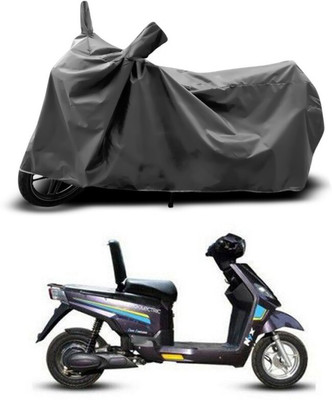 DeepShakshi AUTOMOTIVE Two Wheeler Cover for Hero(Electric NYX, Grey)