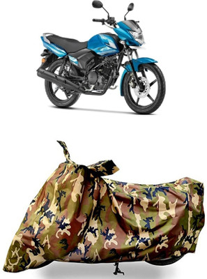 VESMEI Waterproof Two Wheeler Cover for Yamaha(Saluto RX BS6, Multicolor)