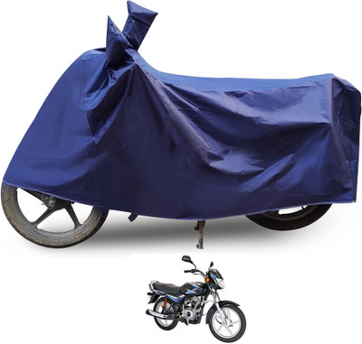 Euro Care Waterproof Two Wheeler Cover for Bajaj(CT100, Blue)
