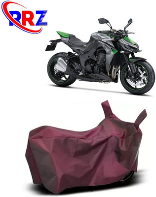 RRZ Waterproof Two Wheeler Cover for Kawasaki(Z1000, Maroon)