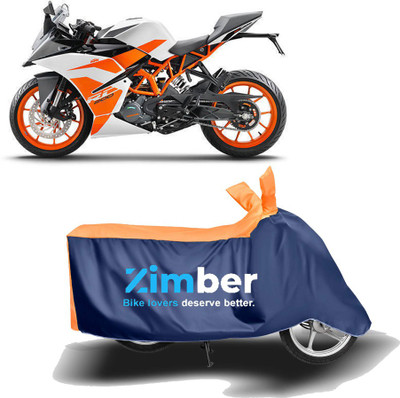 APNEK Two Wheeler Cover for KTM(RC 200, Orange, Blue)